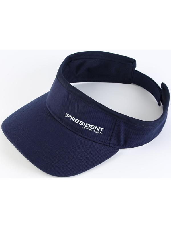 Козырек «President», цвет синий
