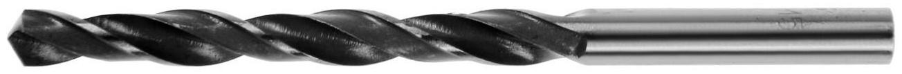 Сверло по металлу, d=6 мм, цилиндрический хвостовик, 10 шт., ГОСТ 10902