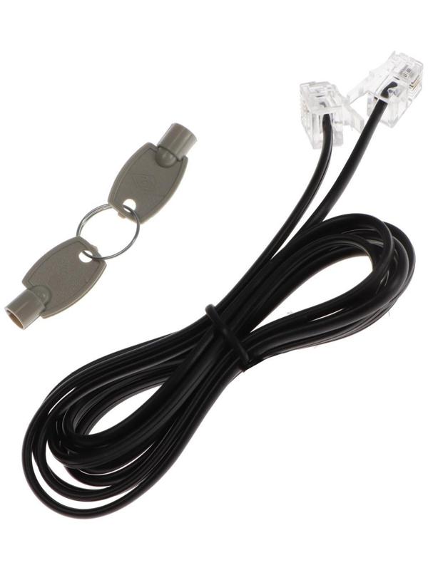 Телефон Ritmix RT-495, Caller ID, однокнопочный набор, память номеров, спикерфон, черный