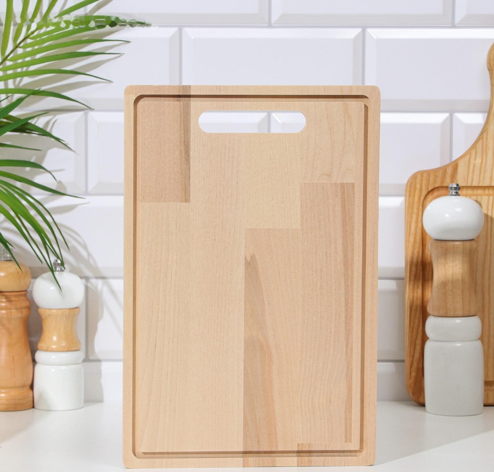 Доска разделочная деревянная 