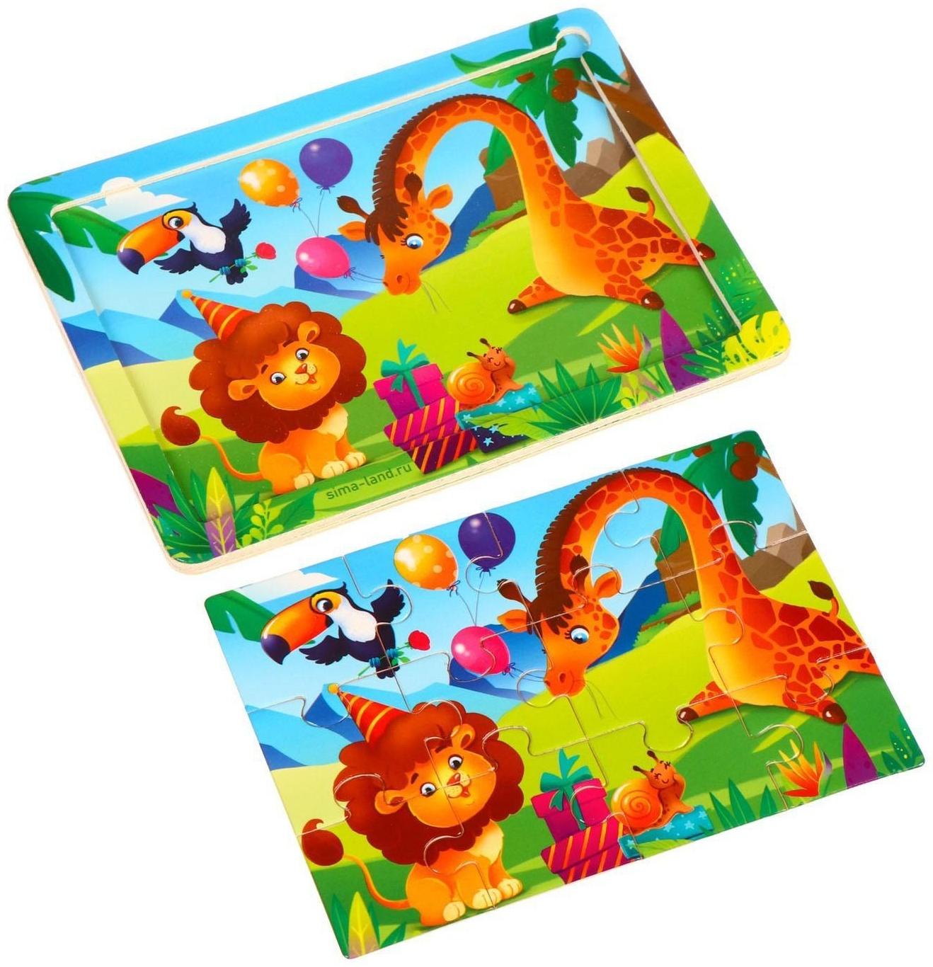 Пазл «Весёлый праздник», 15 х 11 см