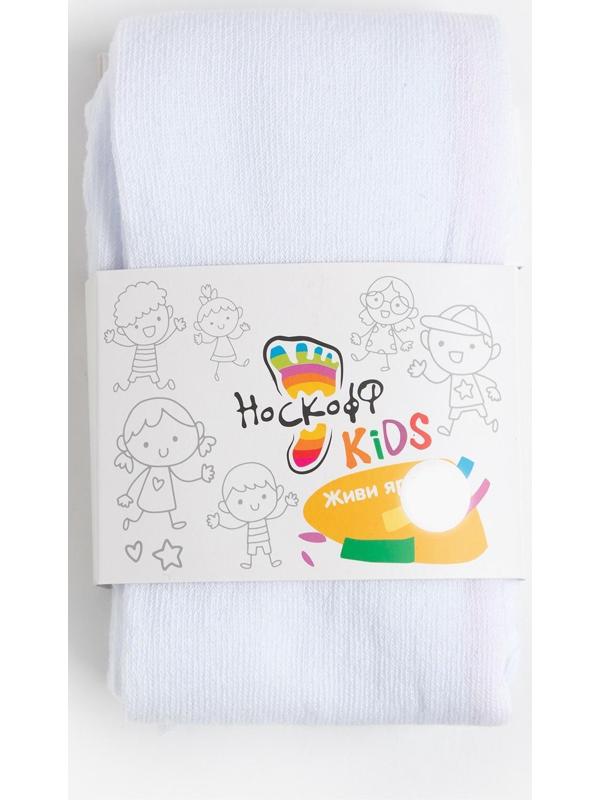 Колготки детские, цвет белый, рост 104-110