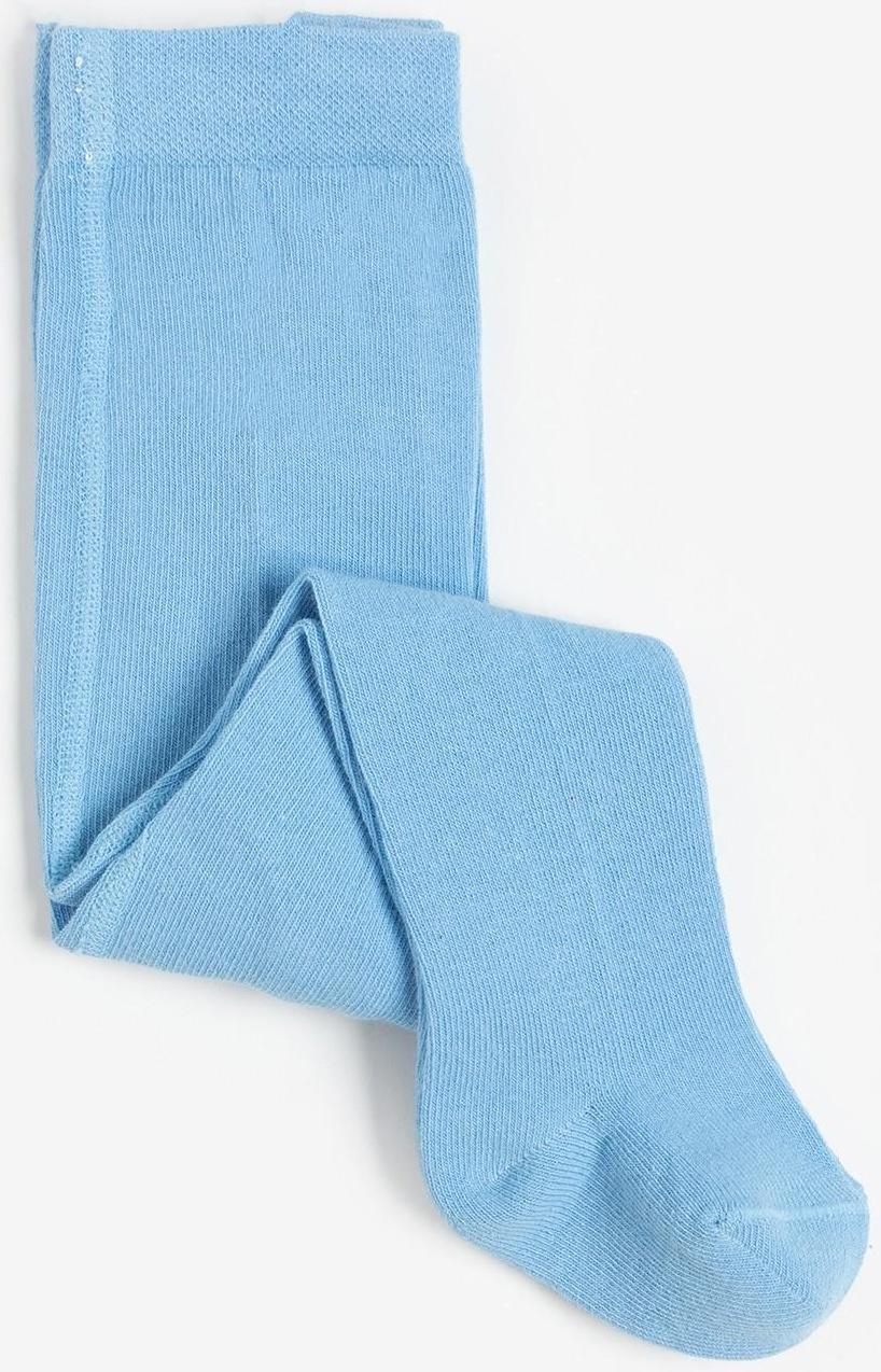 Колготки детские, цвет голубой, рост 62-68