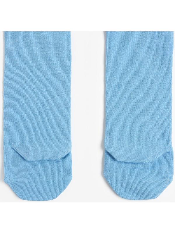 Колготки детские, цвет голубой, рост 62-68