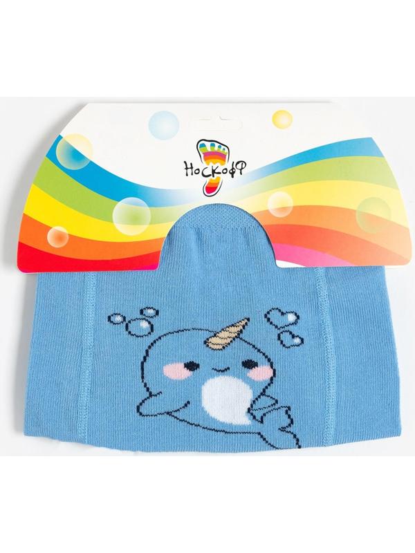 Колготки детские, цвет голубой, рост 62-68