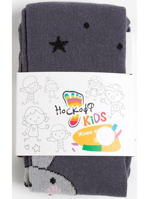 Колготки детские, цвет серый, рост 104-110