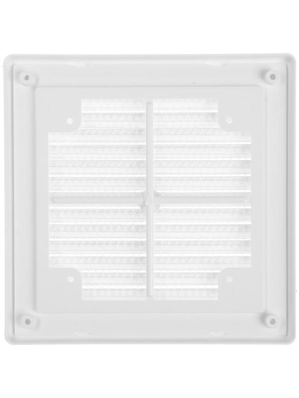 Решетка вентиляционная ZEIN Люкс ЛР1515, 150 x 150 мм, с сеткой, разъемная