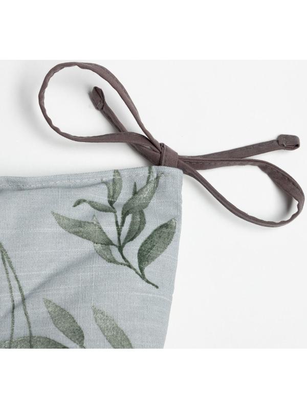 Сидушка на стул Этель Yellow poppies 42х42 см, 100% хлопок, репс 210 г/м2