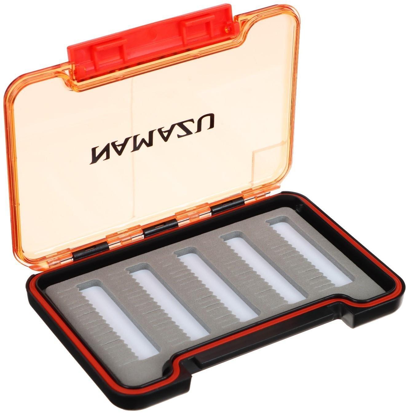 Коробка для мормышек и мелких аксессуаров, Namazu Slim Box, тип A, 137х95х16 мм.