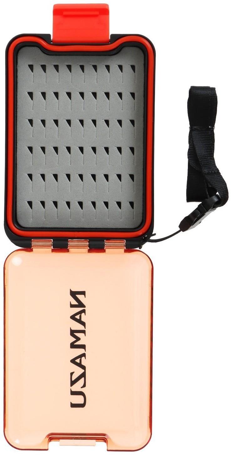 Коробка для мормышек и мелких аксессуаров, Namazu Slim Box, тип B, 104х72х22 мм.