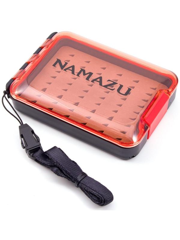 Коробка для мормышек и мелких аксессуаров, Namazu Slim Box, тип B, 104х72х22 мм.