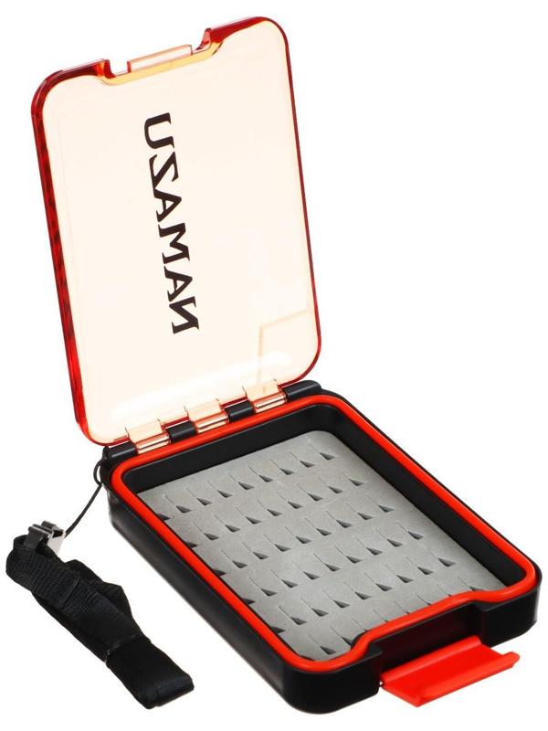 Коробка для мормышек и мелких аксессуаров, Namazu Slim Box, тип B, 104х72х22 мм.