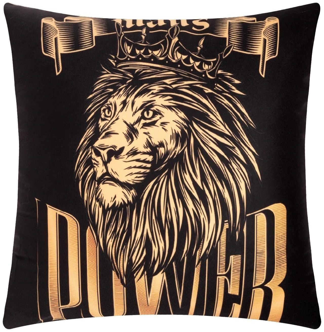 Подушка декоративная Этель Power 40х40 см, велюр, 100% п/э