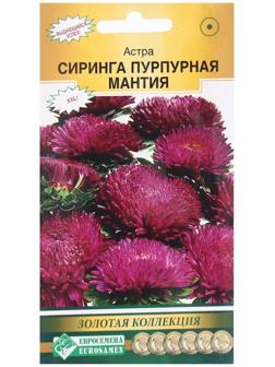 Семена Цветов Астра СИРИНГА Пурпурная мантия, 0,1 г