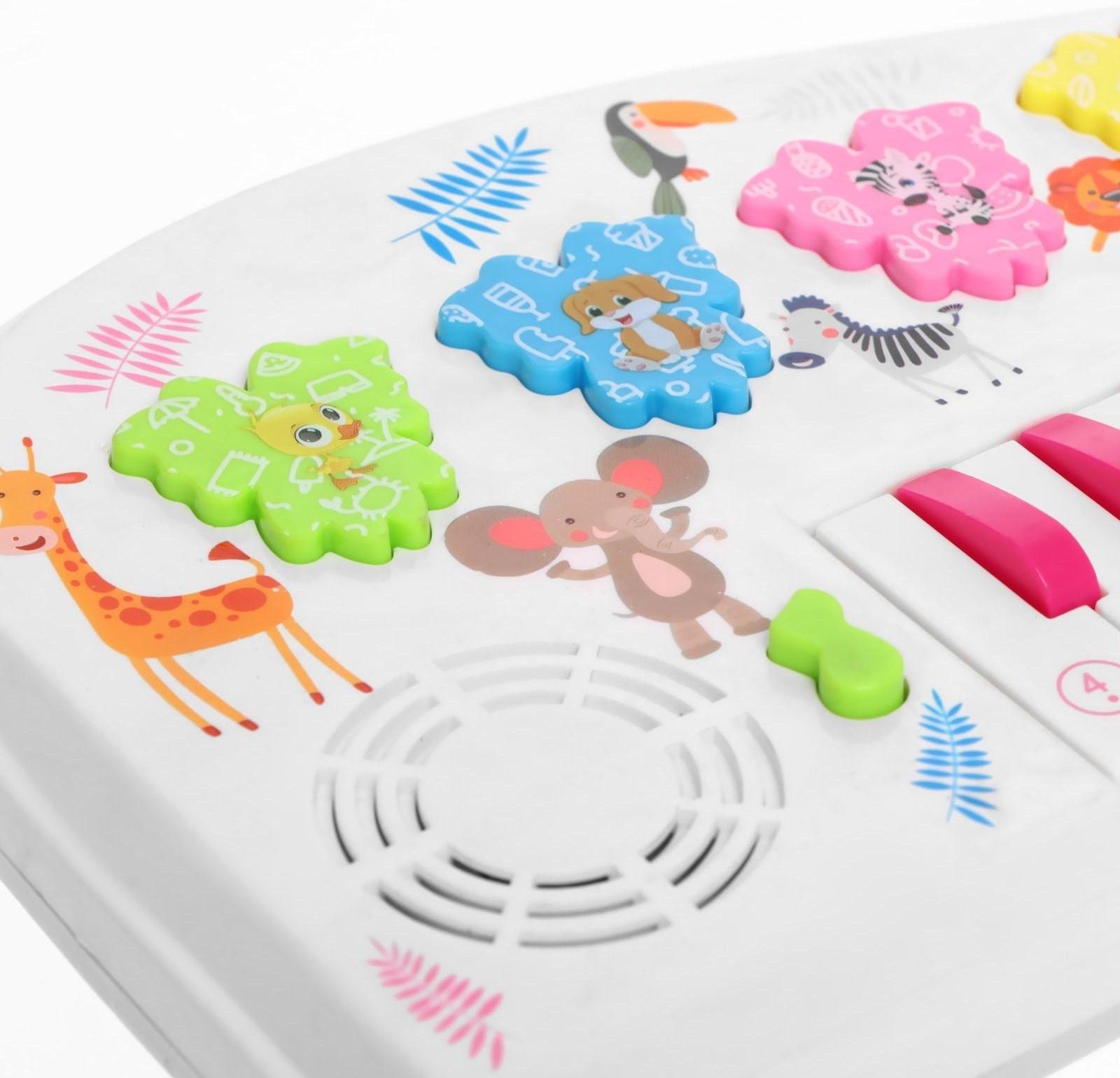 Игрушка музыкальная «Пианино: Зоопарк», 24 клавиши, световые и звуковые эффекты