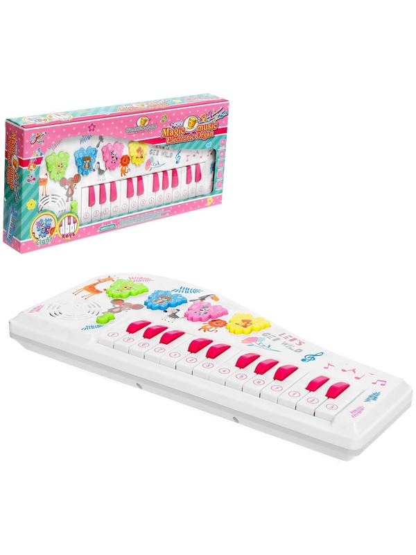 Игрушка музыкальная «Пианино: Зоопарк», 24 клавиши, световые и звуковые эффекты