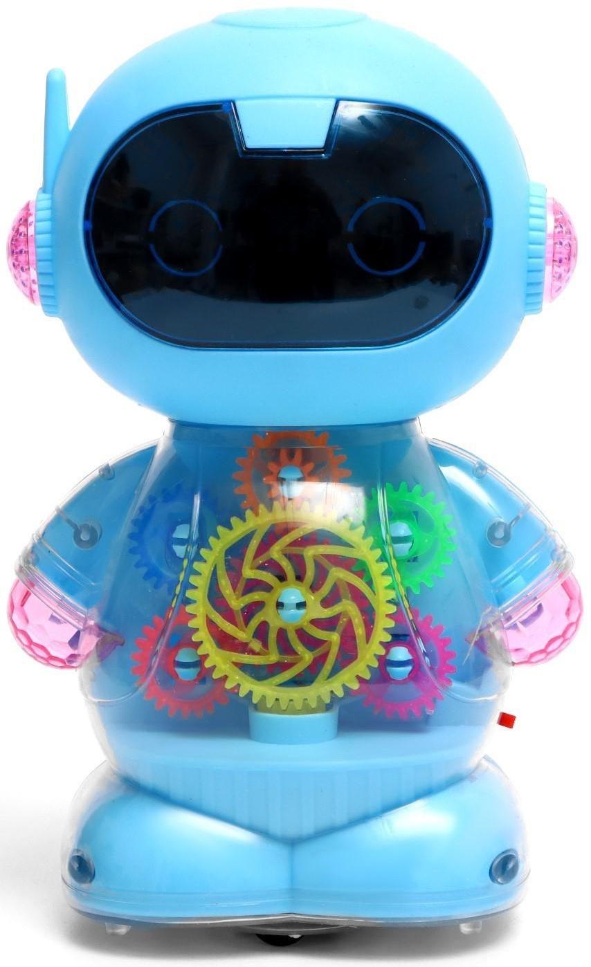 Музыкальный робот «Робби», русская озвучка, танцует, свет