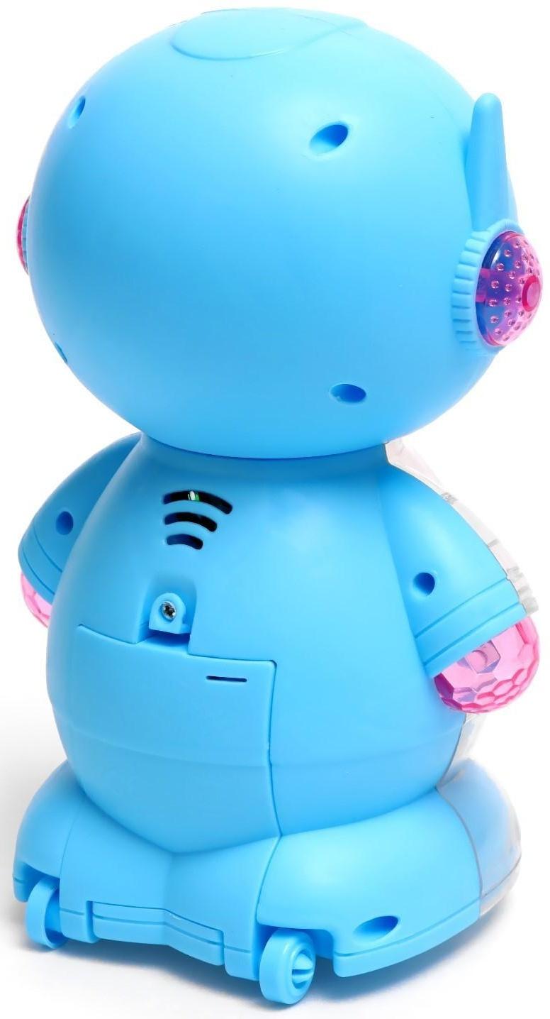 Музыкальный робот «Робби», русская озвучка, танцует, свет