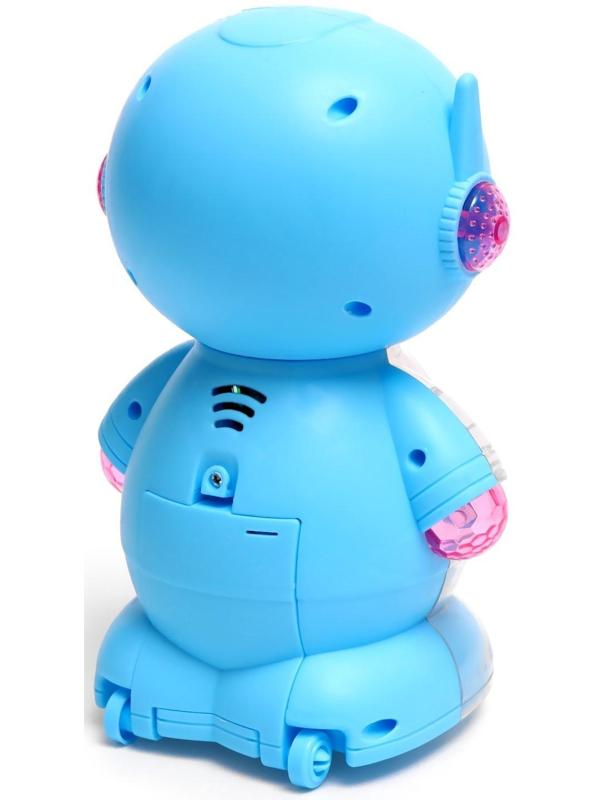Музыкальный робот «Робби», русская озвучка, танцует, свет