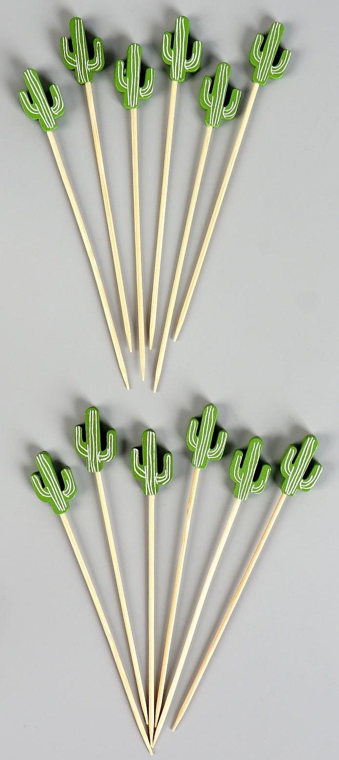 Шпажки «Кактус», в наборе 12 штук