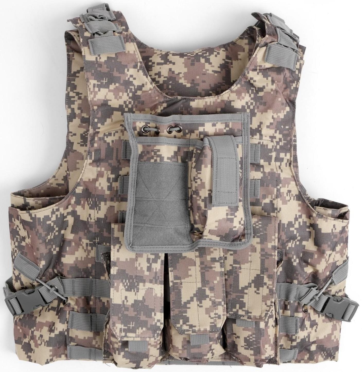 Жилет разгрузочный камуфляж серый