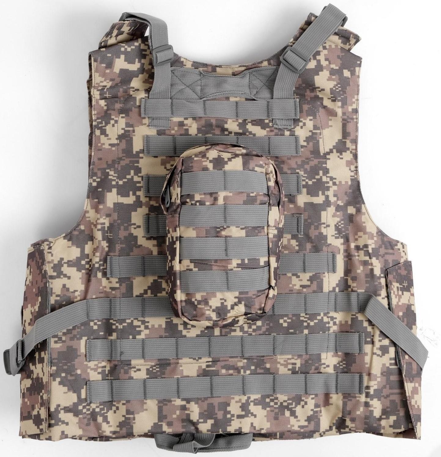 Жилет разгрузочный камуфляж серый