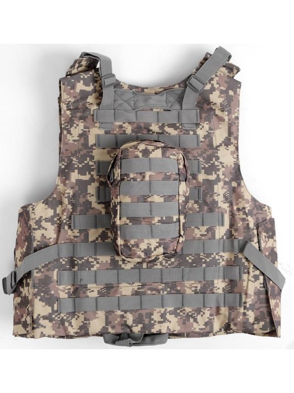Жилет разгрузочный камуфляж серый