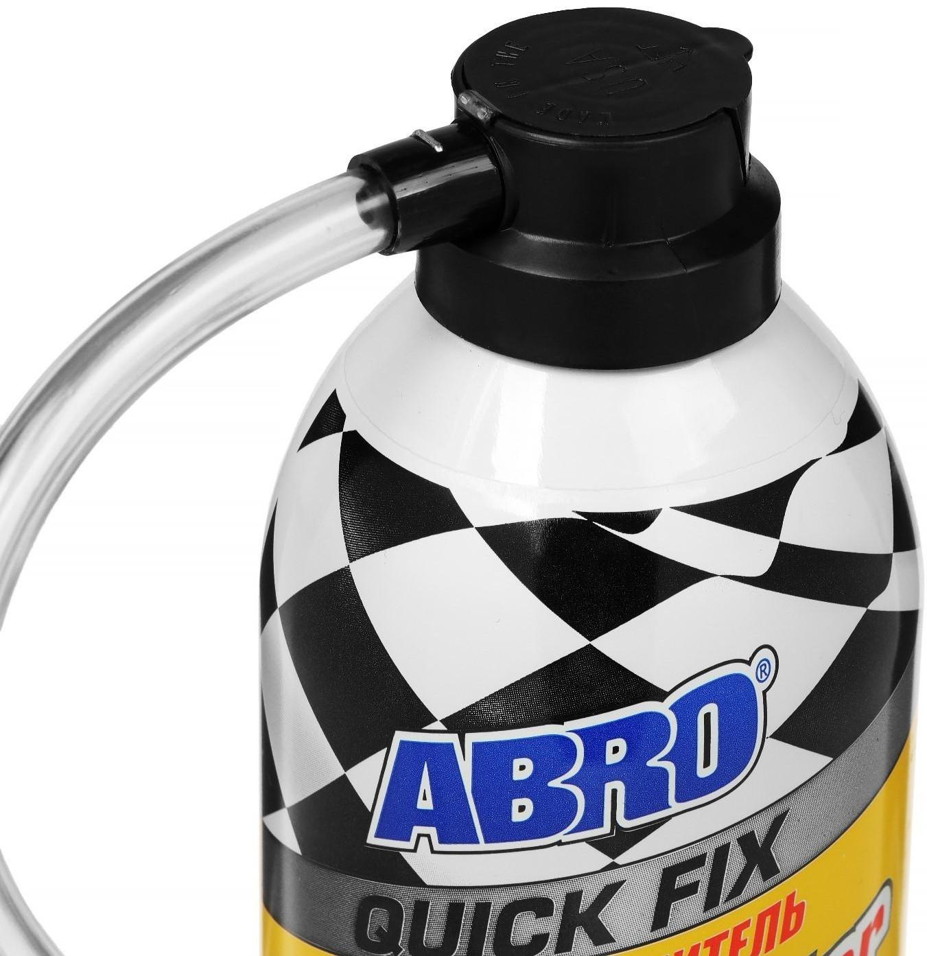 Шинонаполнитель антипрокол ABRO QF-25, 520 мл/340 г