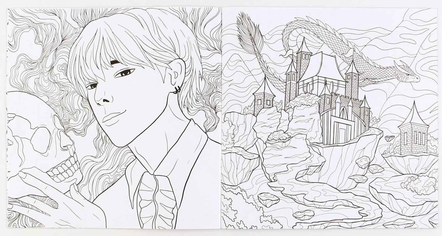 Раскраска-антистресс «Мир Аниме»