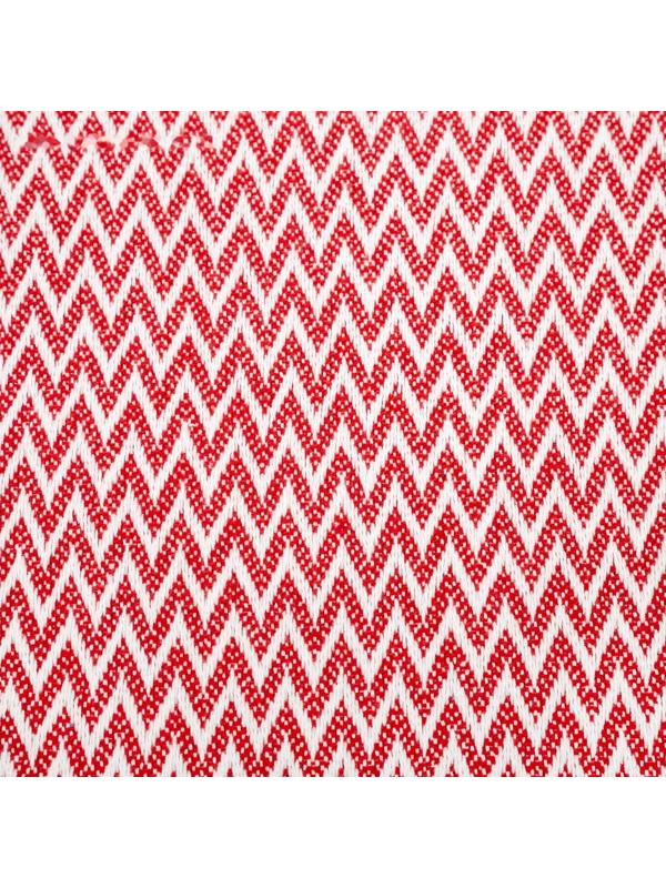 Плед Валенсия 140х200 см, Антонио, цвет белый/красный