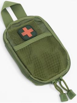 Подсумок медицинский, тактический, зеленый