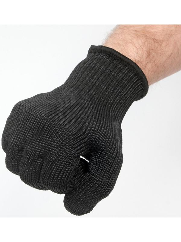 Перчатки защитные черные, M