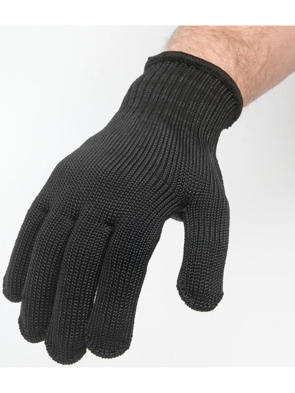 Перчатки защитные черные, M