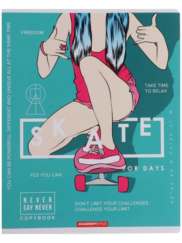 Тетрадь 48 листов в клетку 