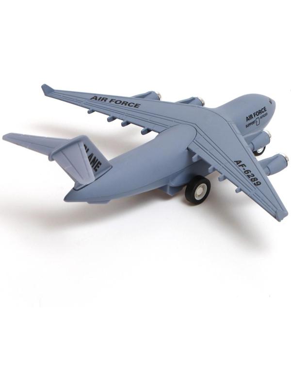 Самолёт металлический «Воздушные силы», инерционный