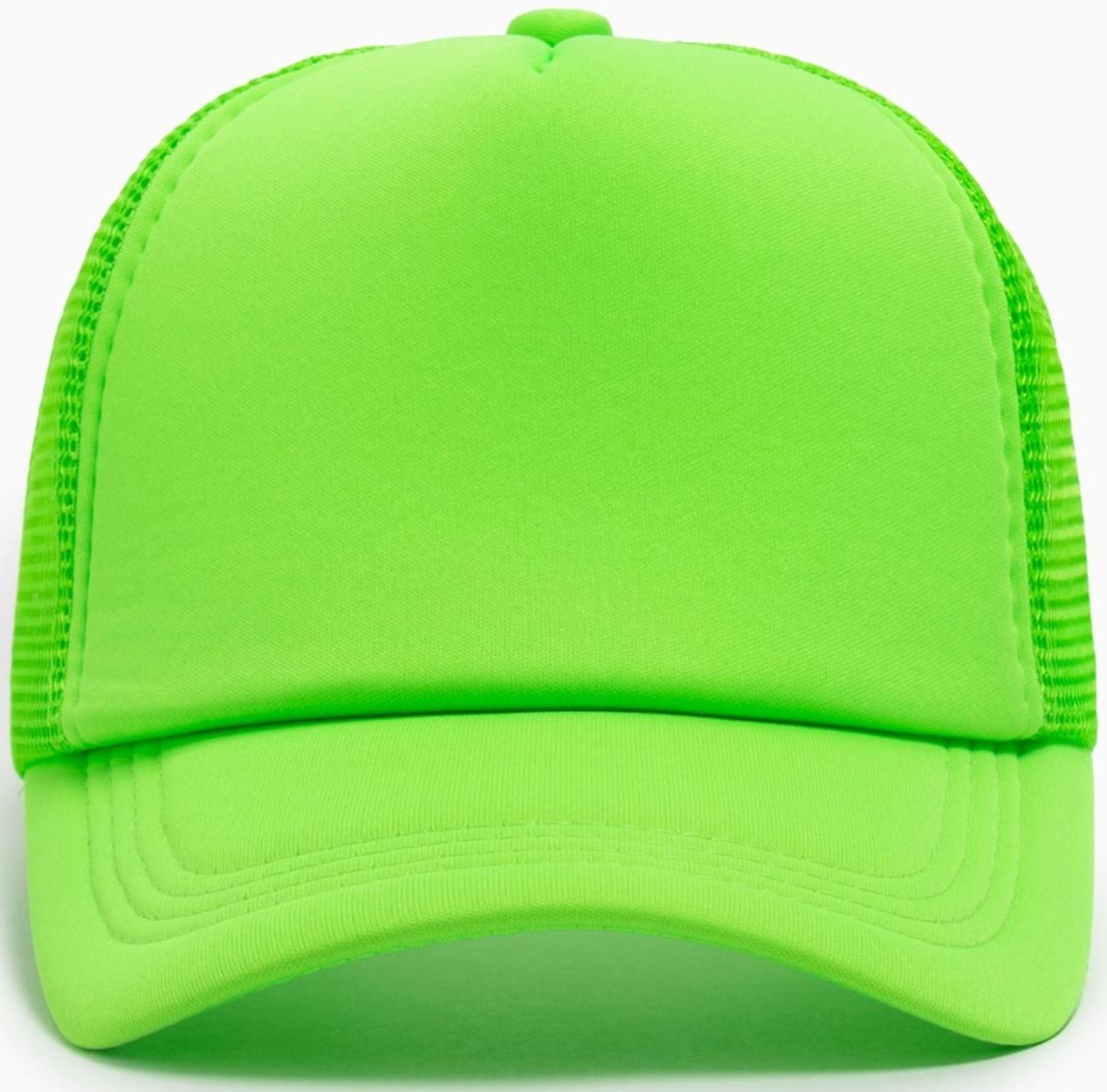Бейсболка с сеткой MINAKU, цвет зелёный, размер 56-58