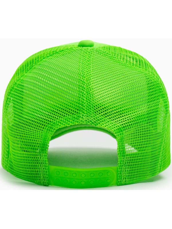 Бейсболка с сеткой MINAKU, цвет зелёный, размер 56-58