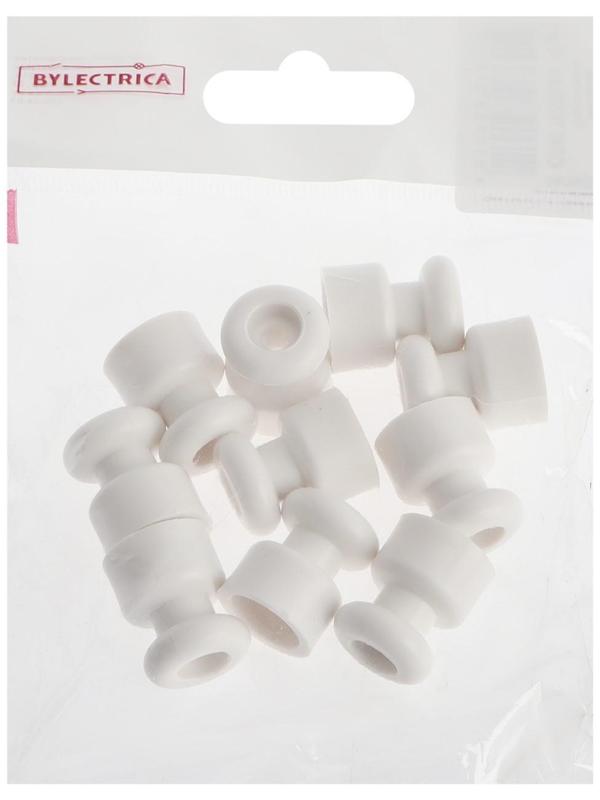 Изолятор Bylectrica, пластик, белый