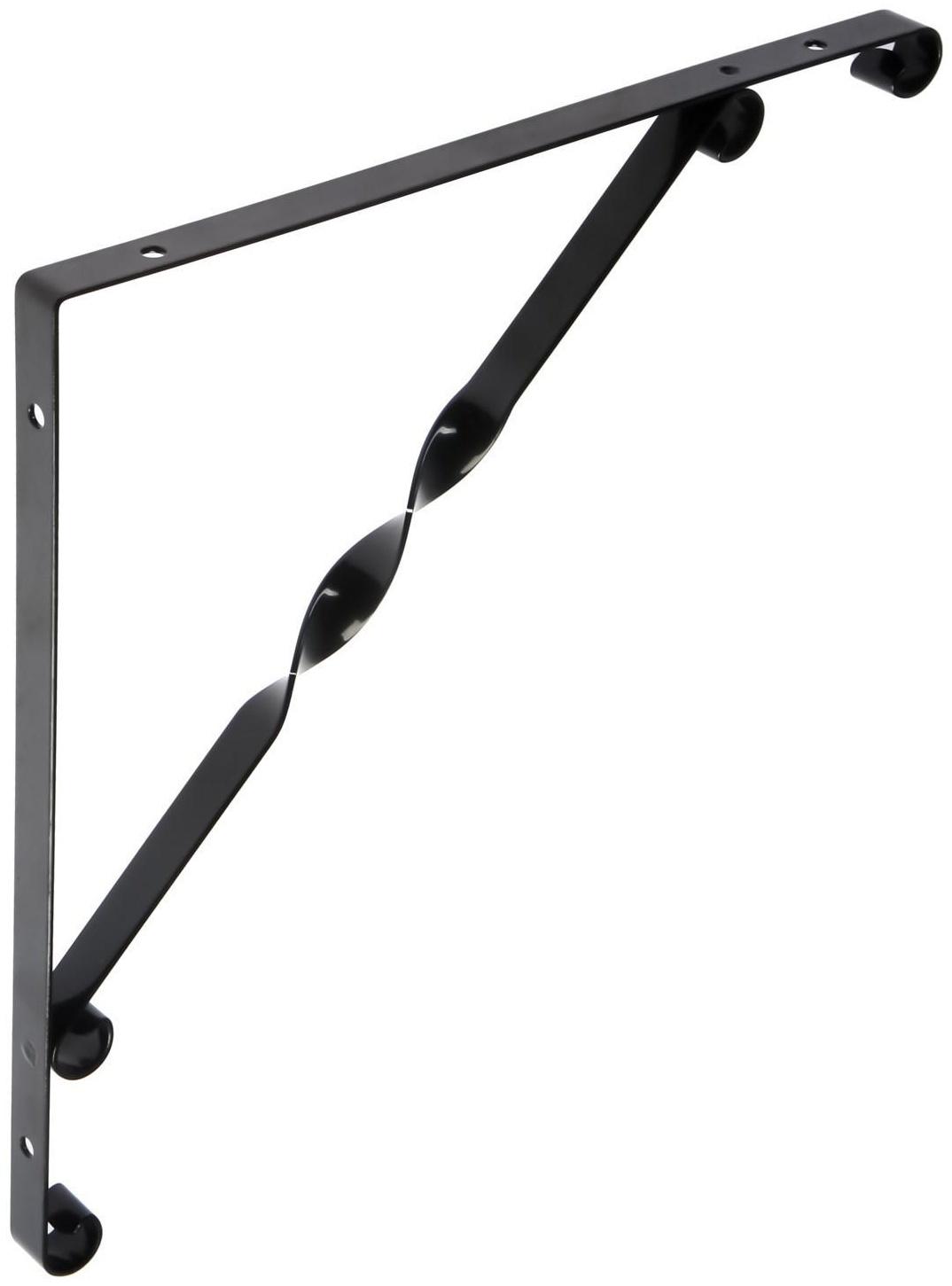 Кронштейн, LIGHT, 300х300, металл, черный, 1 шт.