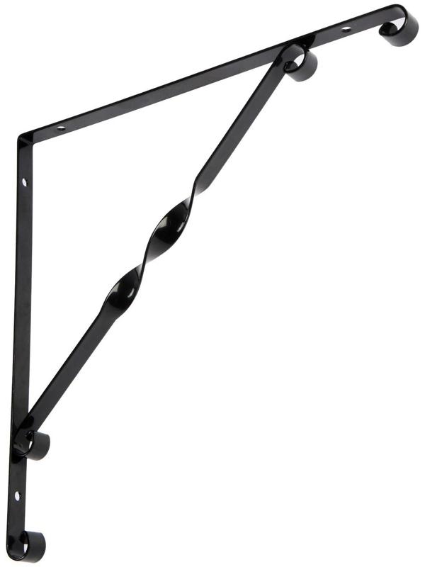 Кронштейн, LIGHT, 300х300, металл, черный, 1 шт.