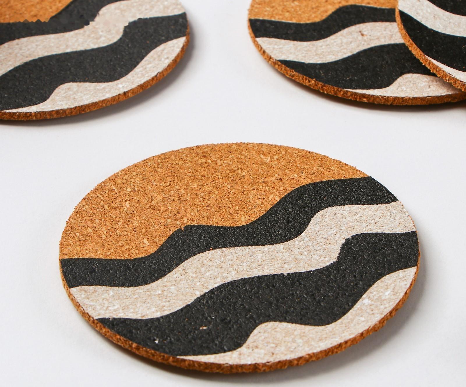 Набор подставок под горячее Доляна «Волнение», 6 шт, d=10 см