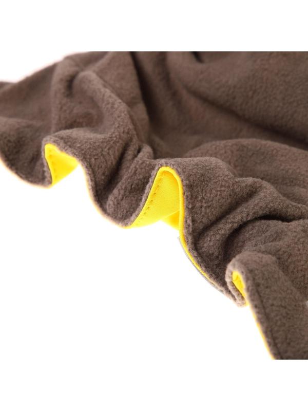 Трусики-подгузник, многоразовый, угольно-бамбуковая ткань, цвет желтый, от 0-36 мес.