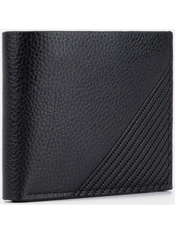 Портмоне без застёжки, цвет чёрный