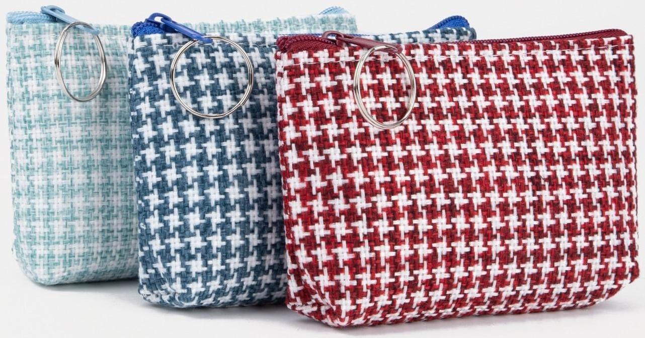 Кошелёк на молнии, цвет МИКС