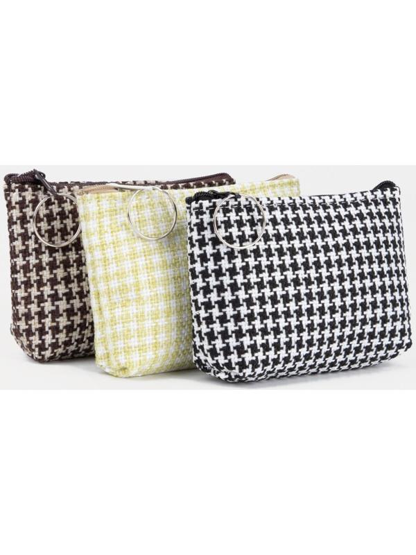 Кошелёк на молнии, цвет МИКС