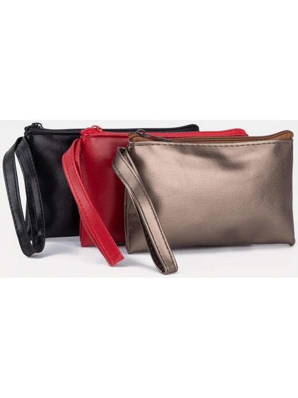 Кошелёк на молнии, цвет МИКС