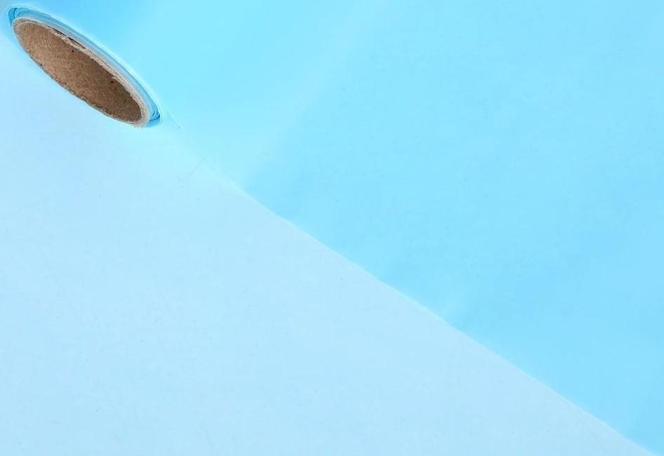 Пленка тишью влагостойкая «Голубая», 0.6 x 8 м, 30мкм