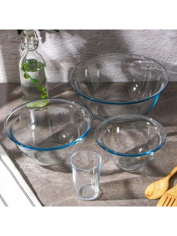 Набор форм для СВЧ Borcam, 4 предмета: 3 л, 1,8 л, 0,9 л, 0,2 л