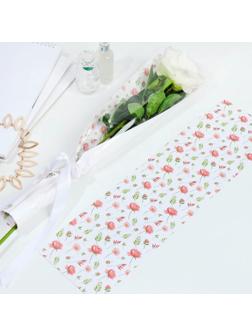 Пакет для цветов с вкладышем «Любимой мамочке»