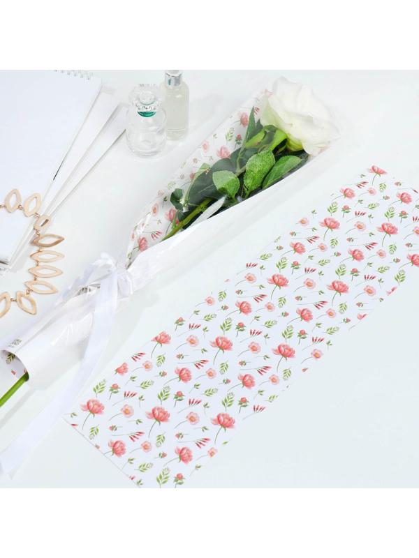 Пакет для цветов с вкладышем «Любимой мамочке»